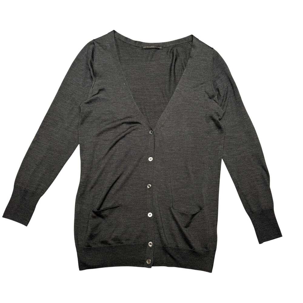 Lapis Luce Per Beams Silk Knit Cardigan Women’s 19x26 Japanese Minimalist